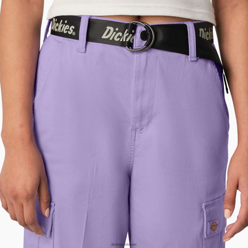 regular mujer pantalones cargo capri con costuras en contraste Dickies vestir X4H0F1806