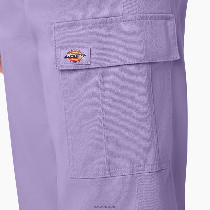 regular mujer pantalones cargo capri con costuras en contraste Dickies vestir X4H0F1806