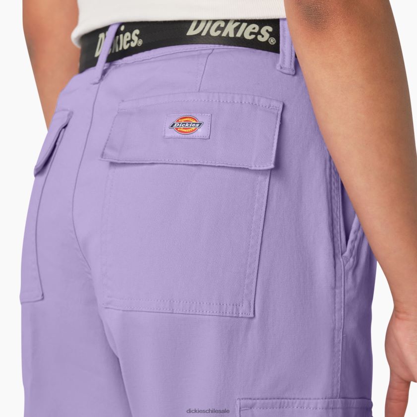 regular mujer pantalones cargo capri con costuras en contraste Dickies vestir X4H0F1806