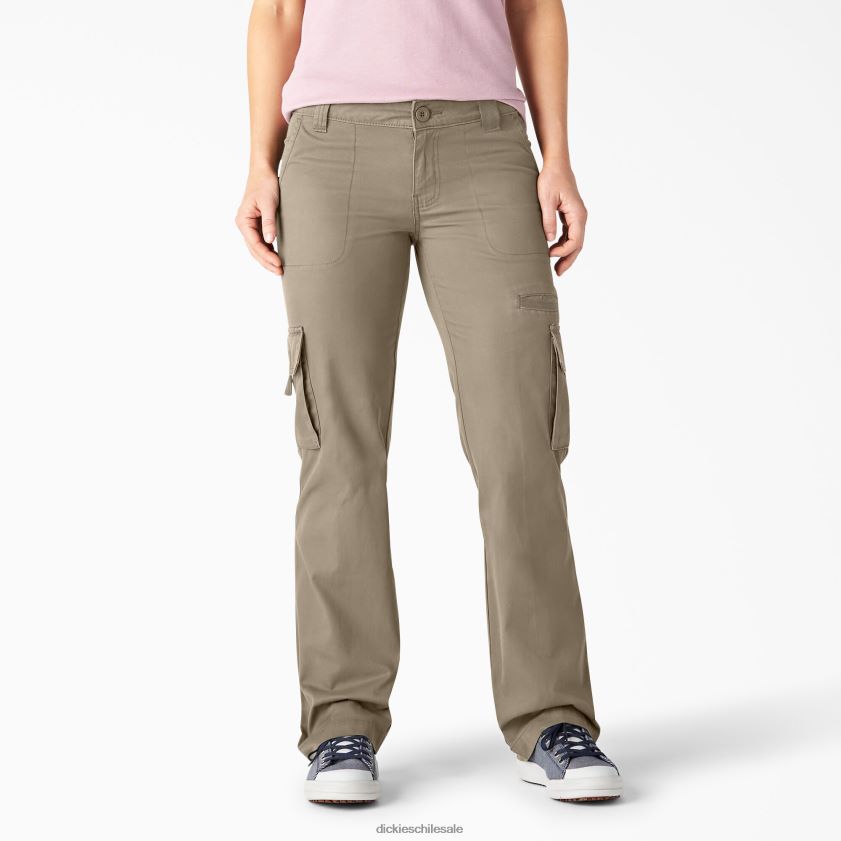 regular mujer pantalones cargo de corte holgado con pernera recta Dickies vestir X4H0F1732