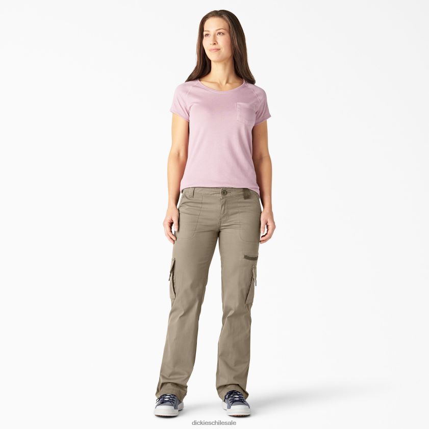 regular mujer pantalones cargo de corte holgado con pernera recta Dickies vestir X4H0F1732