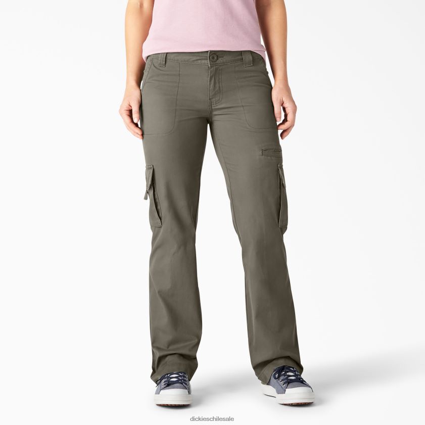 regular mujer pantalones cargo de corte holgado con pernera recta Dickies vestir X4H0F1733