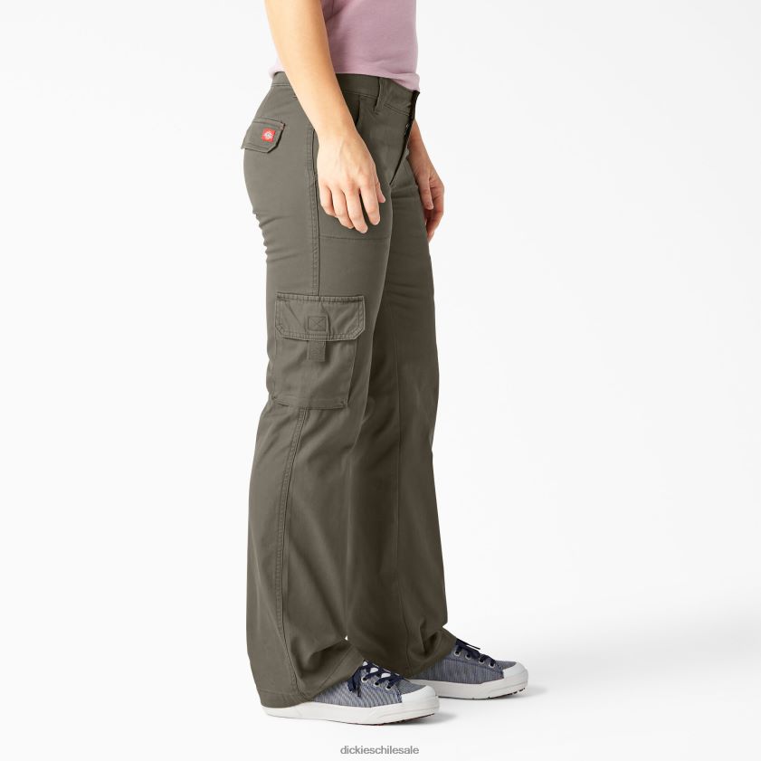 regular mujer pantalones cargo de corte holgado con pernera recta Dickies vestir X4H0F1733