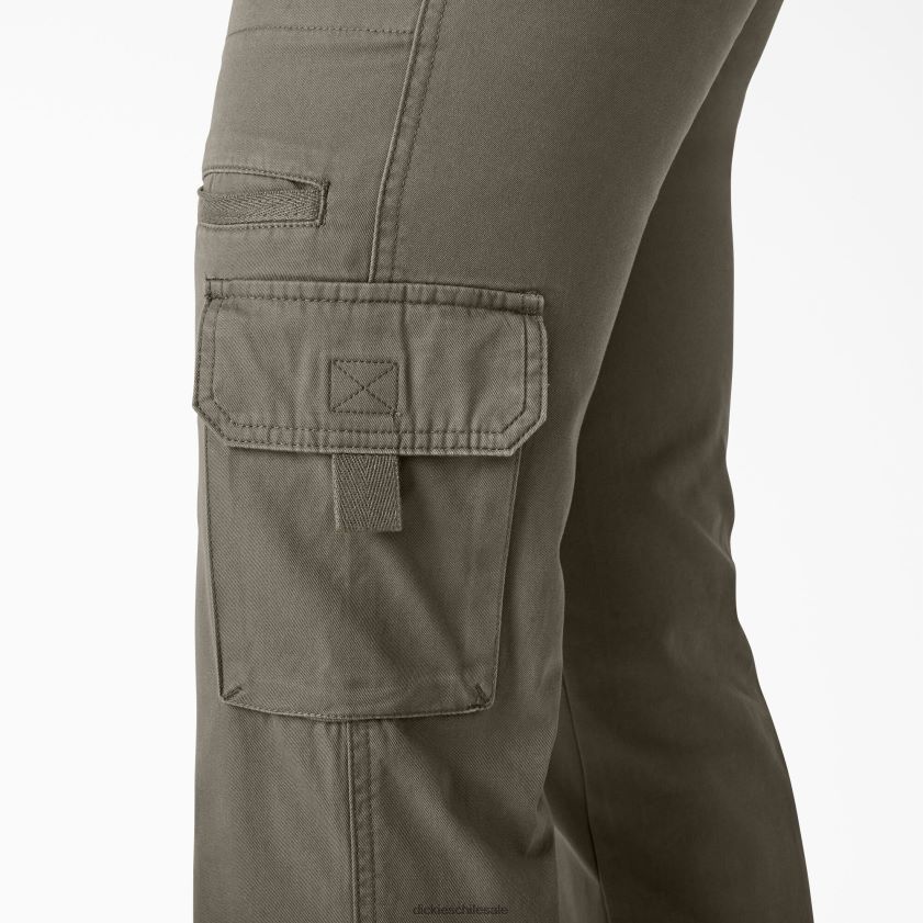 regular mujer pantalones cargo de corte holgado con pernera recta Dickies vestir X4H0F1733