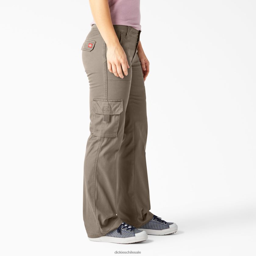 regular mujer pantalones cargo de corte holgado con pernera recta Dickies vestir X4H0F1734