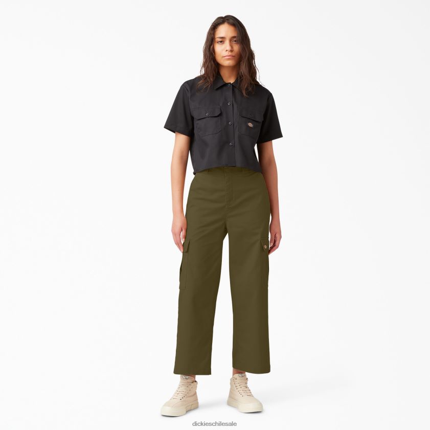 regular mujer pantalones cargo de sarga Dickies vestir X4H0F1737