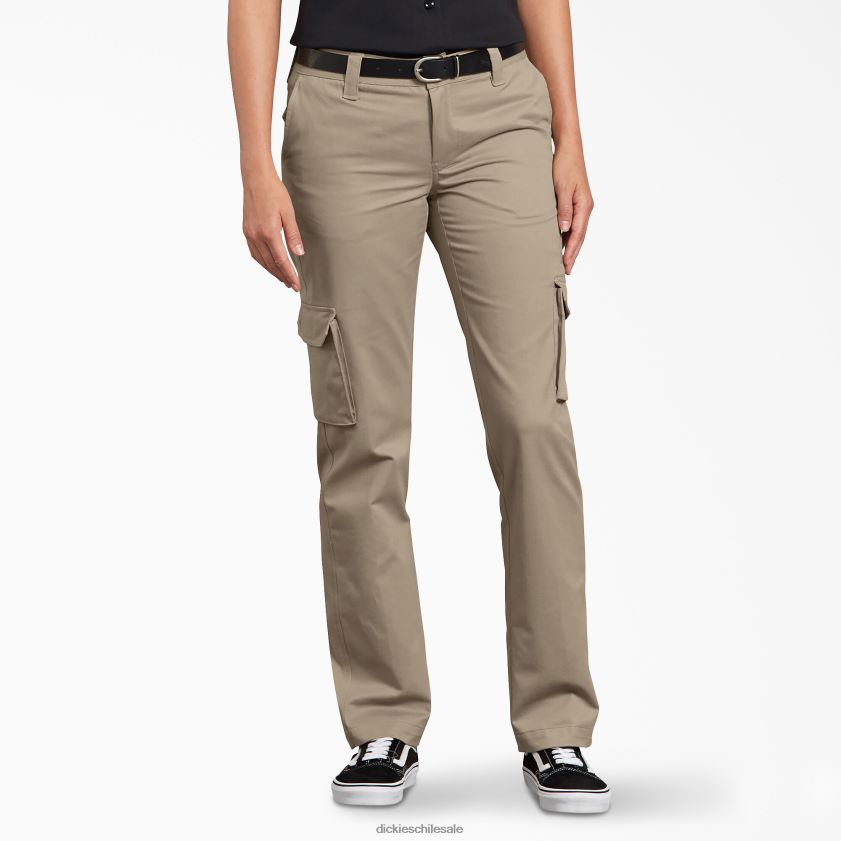 regular mujer pantalones cargo stretch de corte holgado Dickies vestir X4H0F1742
