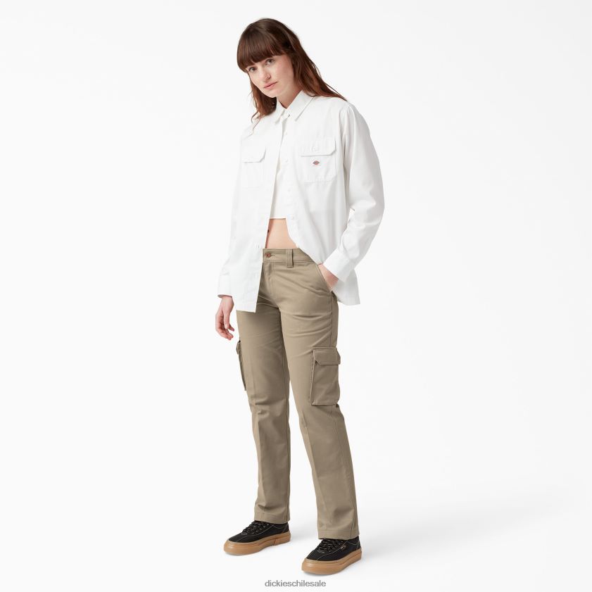 regular mujer pantalones cargo stretch de corte holgado Dickies vestir X4H0F1742