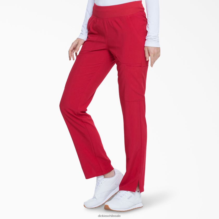 rojo (rd) mujer Pantalones médicos cargo con pernera cónica eds essentials Dickies vestir X4H0F2508