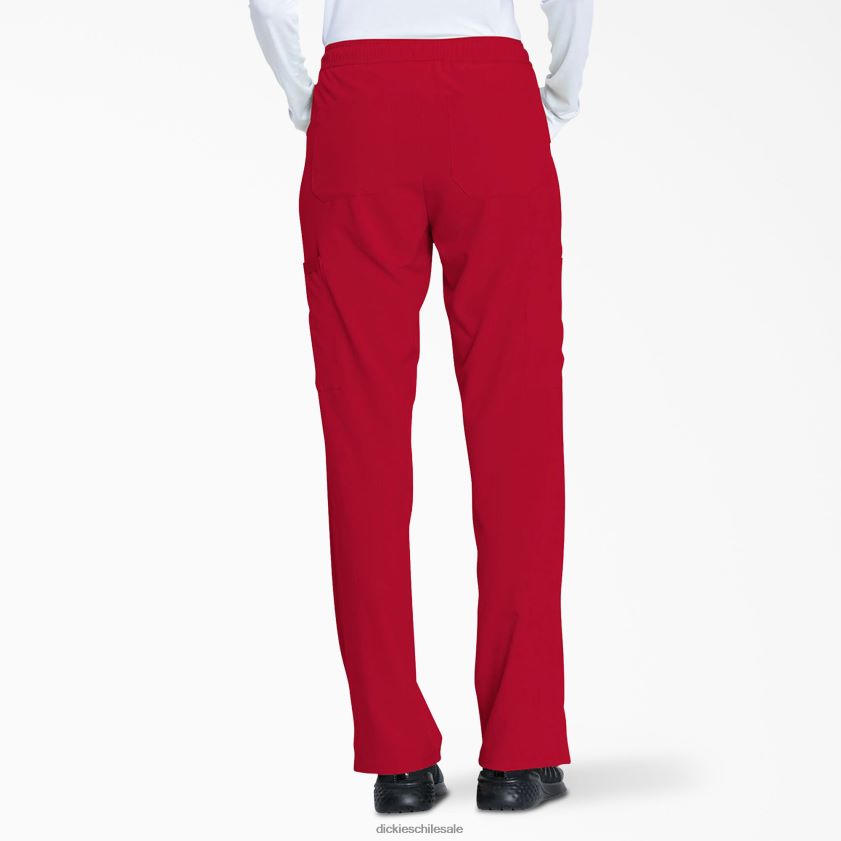 rojo (rd) mujer pantalones médicos de corte contemporáneo eds essentials Dickies vestir X4H0F2576