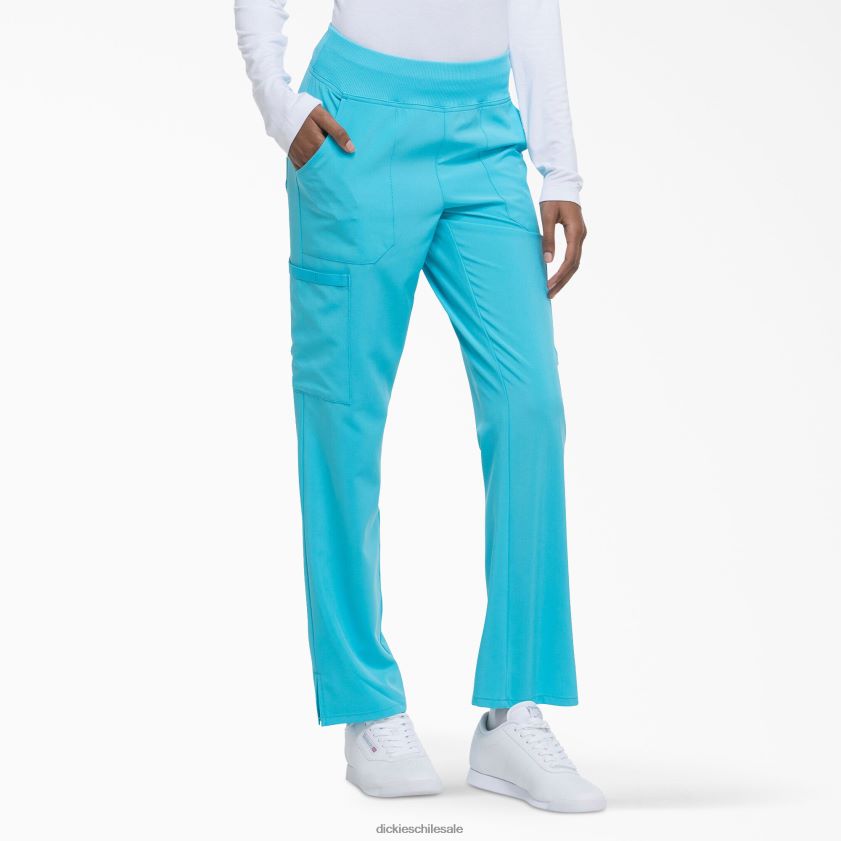 turquesa (tq) mujer Pantalones médicos cargo con pernera cónica eds essentials Dickies vestir X4H0F2509
