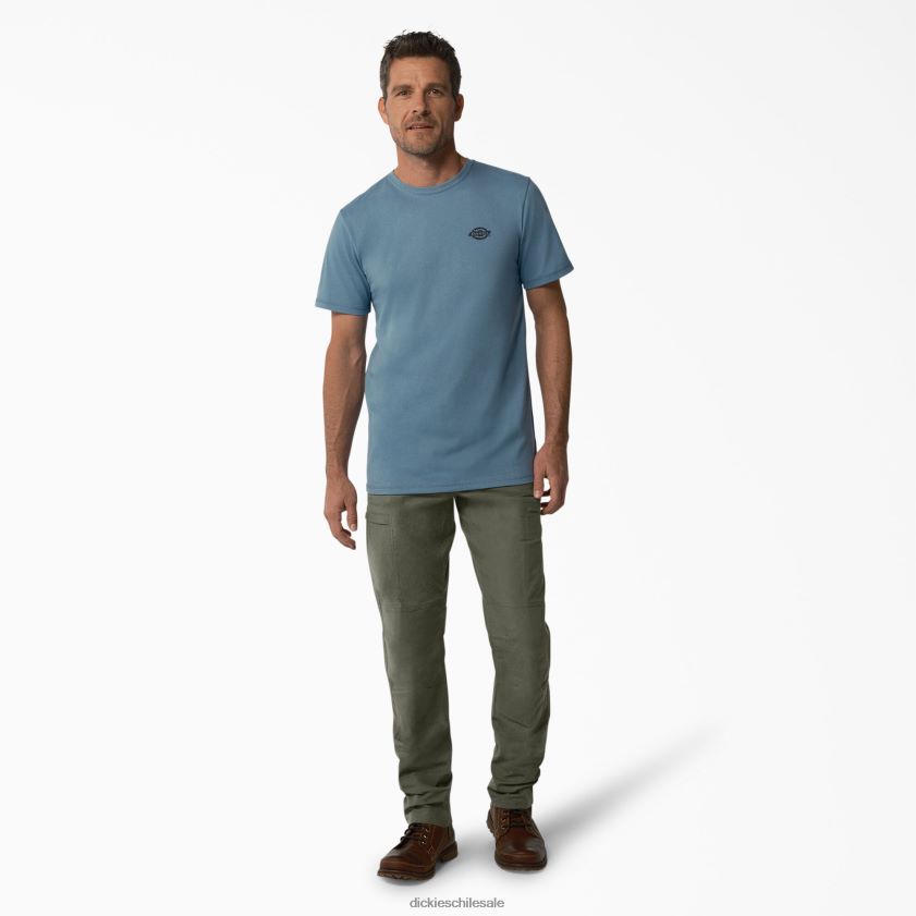 verde musgo (ms) hombres Proteger los pantalones de carga ripstop refrescantes Dickies vestir X4H0F281