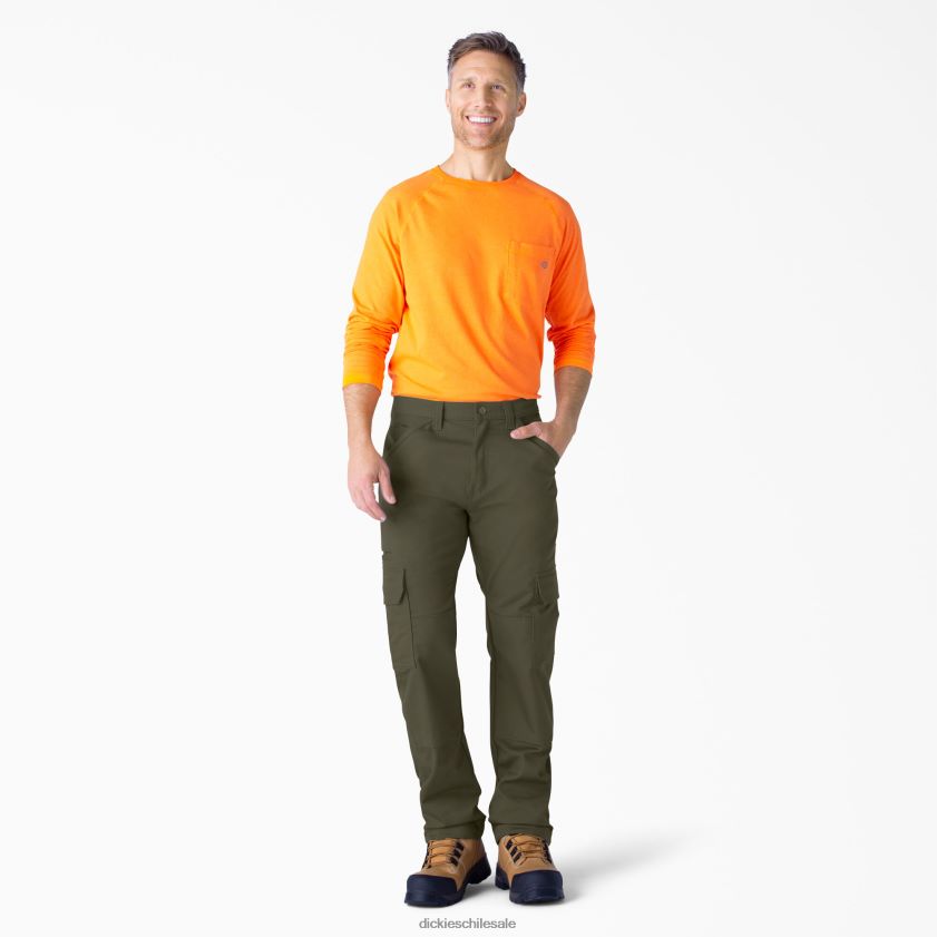 verde musgo (ms) hombres pantalones cargo de pato duratech ranger Dickies vestir X4H0F186