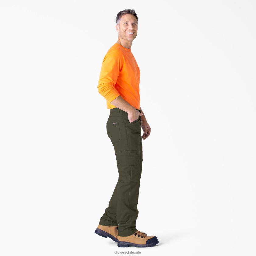 verde musgo (ms) hombres pantalones cargo de pato duratech ranger Dickies vestir X4H0F186