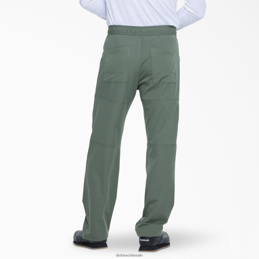 verde oliva (oli) hombres pantalones médicos cargo dynamix Dickies vestir X4H0F1279