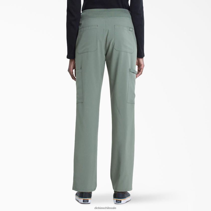 verde oliva (oli) mujer Pantalones médicos cargo con pernera cónica eds essentials Dickies vestir X4H0F2505