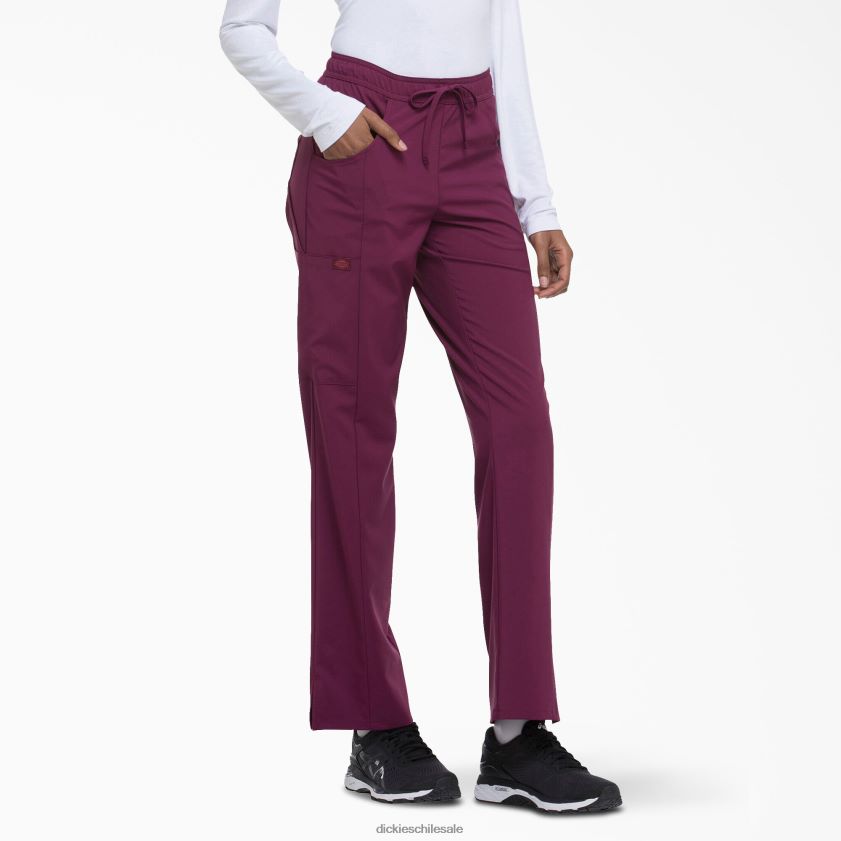 vino (ganar) mujer pantalones médicos de corte contemporáneo eds essentials Dickies vestir X4H0F2577