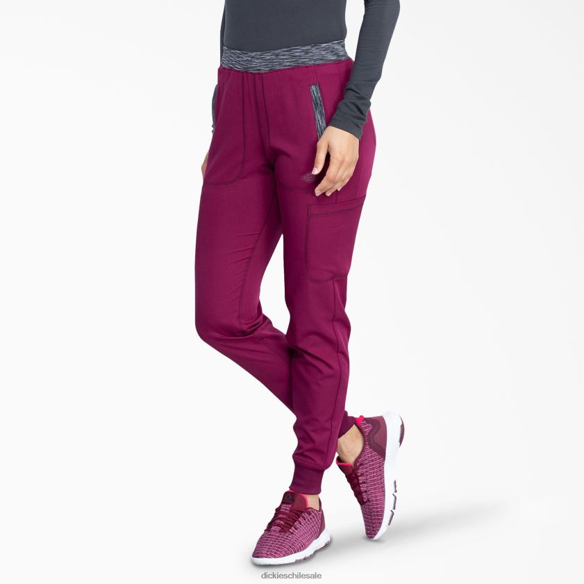 vino (ganar) mujer pantalones médicos tipo jogger dynamix Dickies vestir X4H0F2591