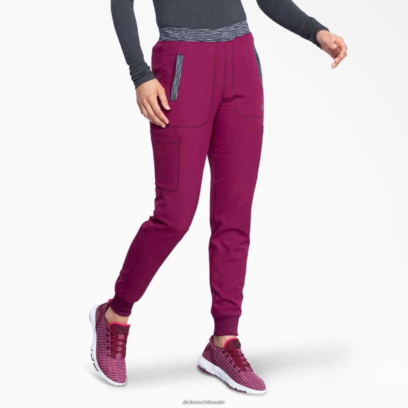 vino (ganar) mujer pantalones médicos tipo jogger dynamix Dickies vestir X4H0F2591