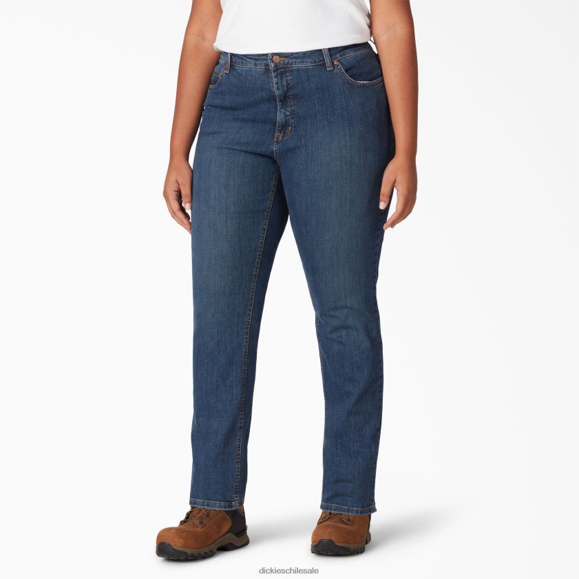 regular mujer jeans elásticos de forma perfecta plus Dickies vestir X4H0F1891