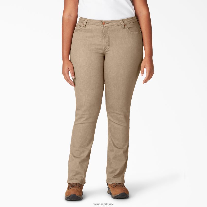 regular mujer jeans elásticos de forma perfecta plus Dickies vestir X4H0F1892