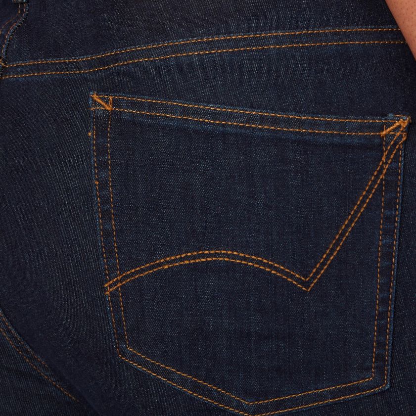 azul índigo aclarado (rnb) mujer capri plus forma perfecta Dickies vestir X4H0F1901