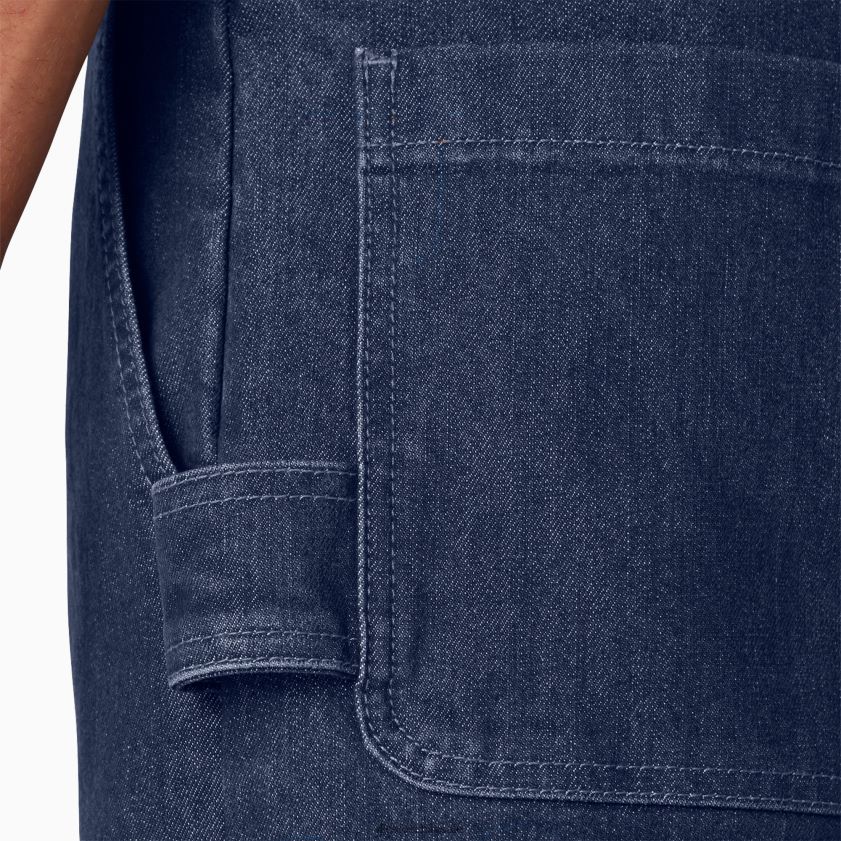 azul índigo lavado a la piedra (snb) hombres jeans utilitarios de skate Dickies vestir X4H0F211