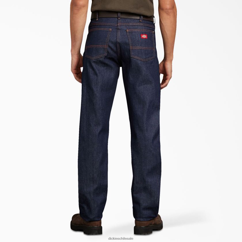 azul índigo (nota) hombres jeans rectos regulares Dickies vestir X4H0F129