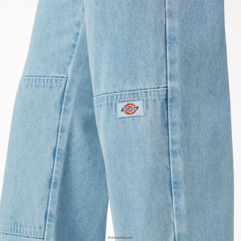 mezclilla ligera (ltd) hombres vaqueros holgados con doble rodilla Dickies vestir X4H0F119