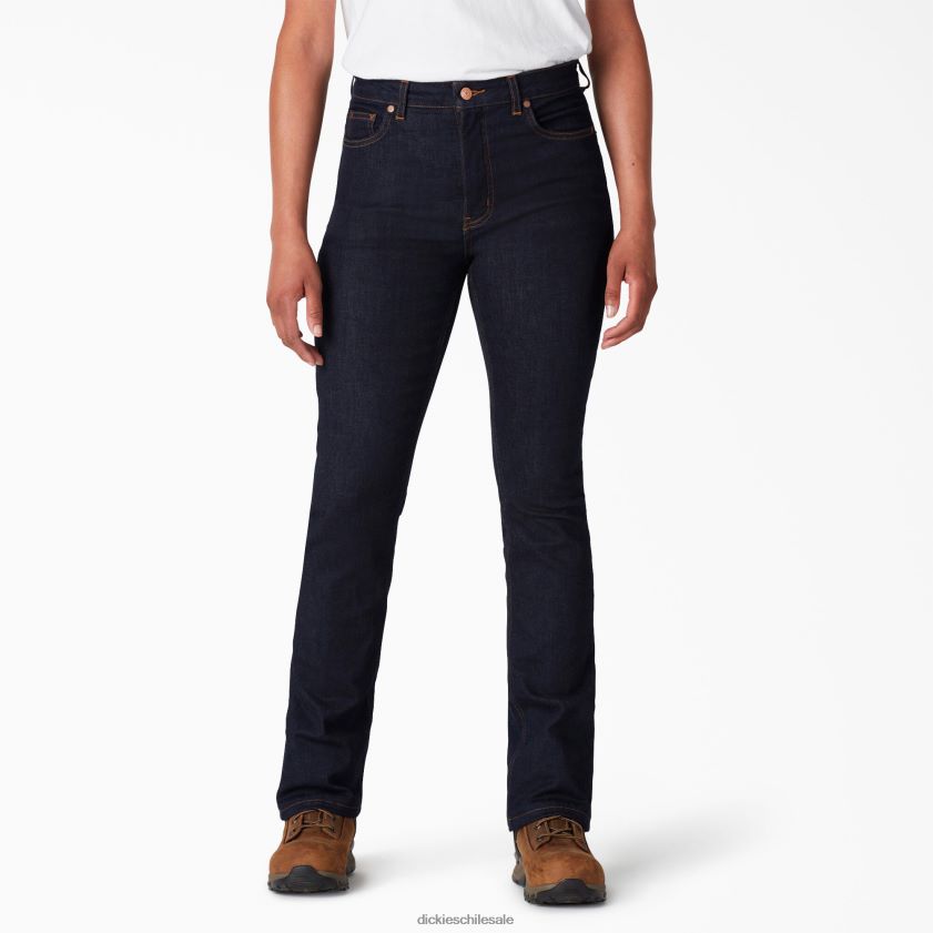 regular mujer vaqueros bootcut de cintura alta de forma perfecta Dickies vestir X4H0F1887