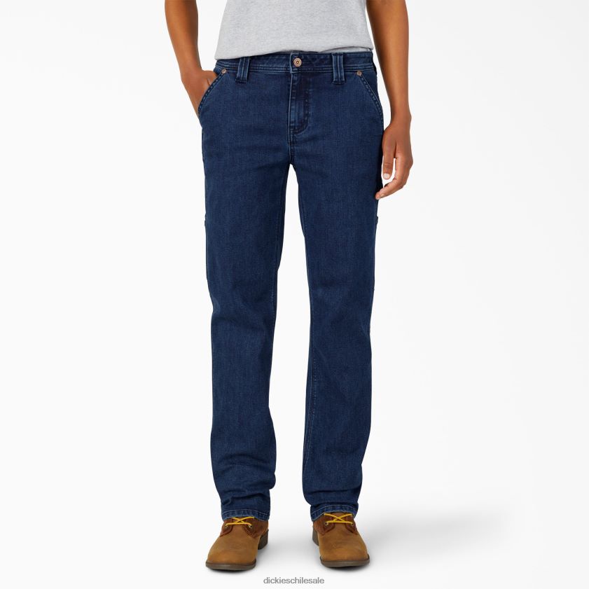 regular mujer vaqueros de carpintero Dickies vestir X4H0F1829