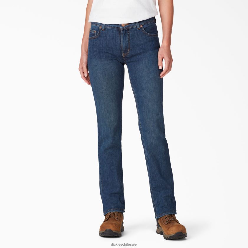 regular mujer vaqueros de forma perfecta Dickies vestir X4H0F1809