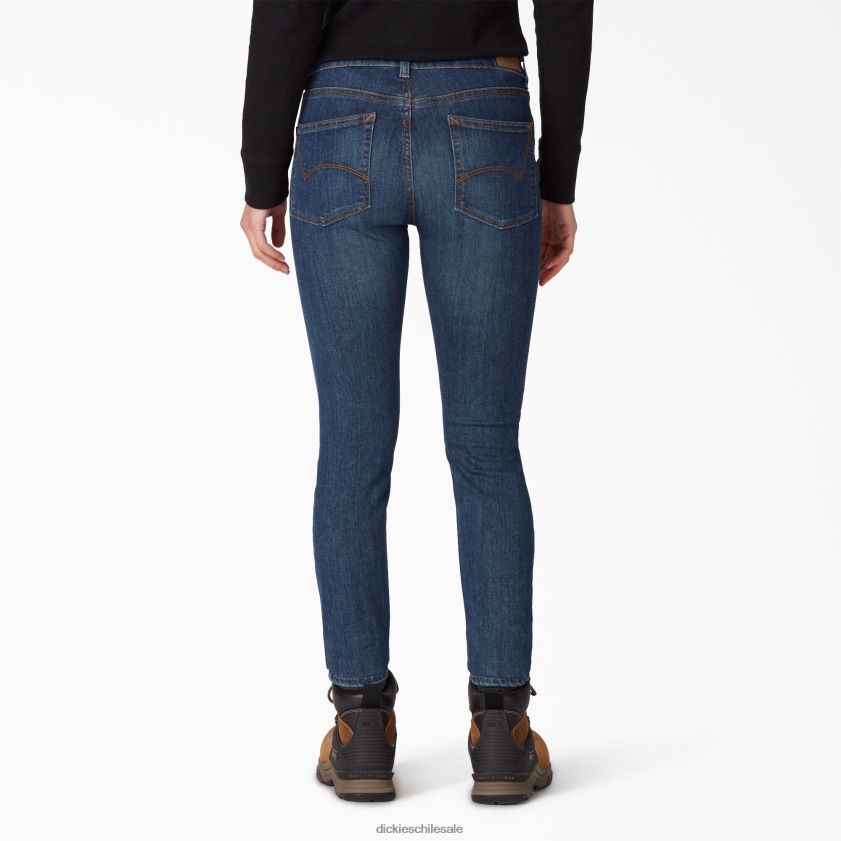 regular mujer vaqueros pitillo con forma perfecta Dickies vestir X4H0F1859