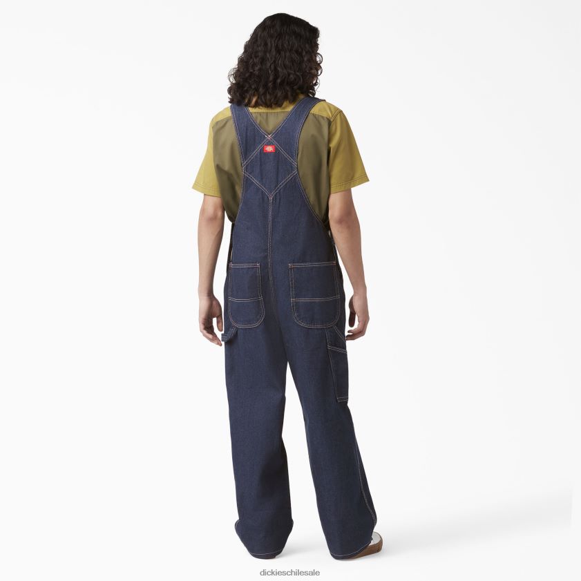 azul índigo aclarado (rnb) hombres peto clásico Dickies vestir X4H0F1218