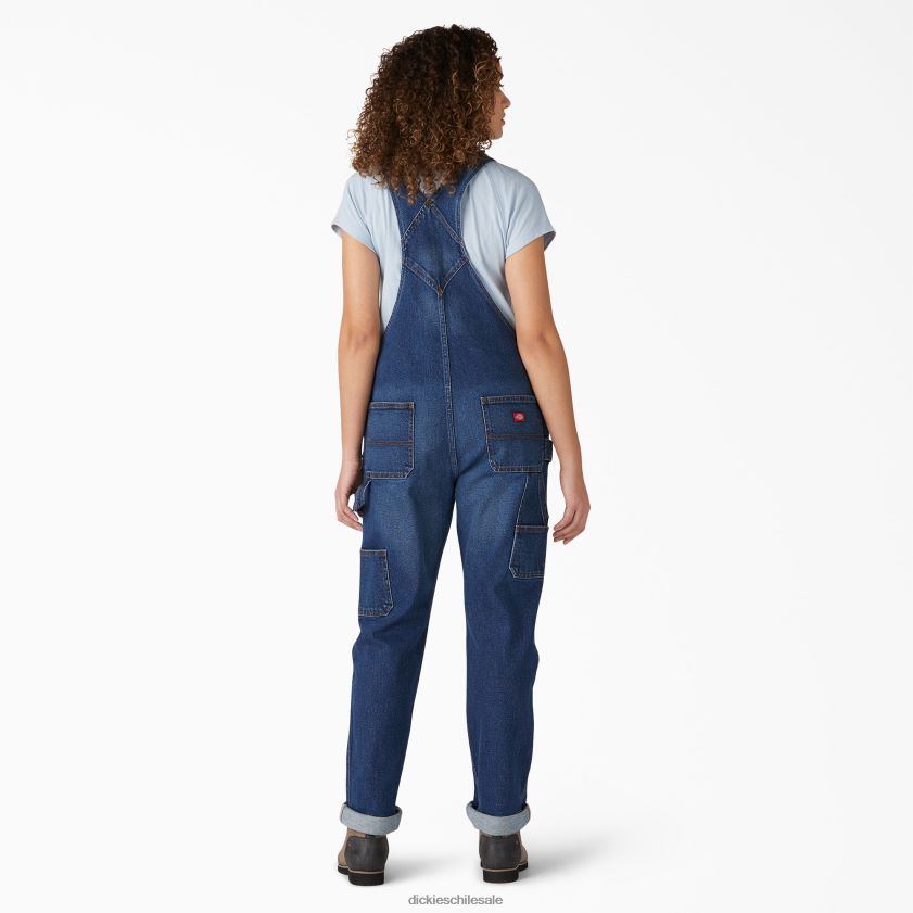 lavado a la piedra retro (rsw) mujer peto denim boyfriend fit Dickies vestir X4H0F1935