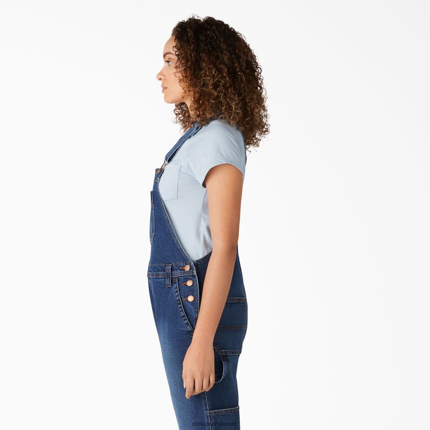 lavado a la piedra retro (rsw) mujer peto denim boyfriend fit Dickies vestir X4H0F1935