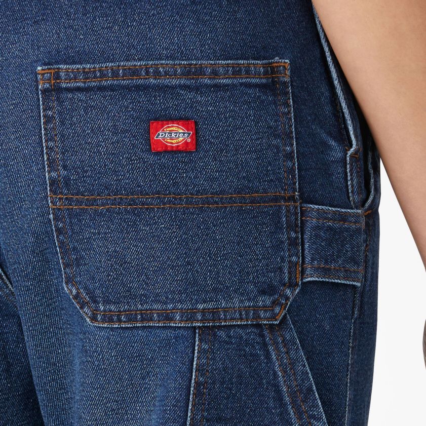 lavado a la piedra retro (rsw) mujer peto denim boyfriend fit Dickies vestir X4H0F1935