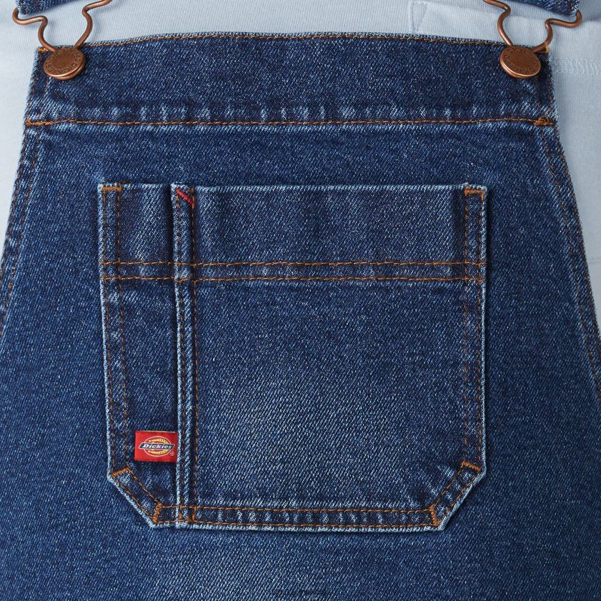 lavado a la piedra retro (rsw) mujer peto denim boyfriend fit Dickies vestir X4H0F1935