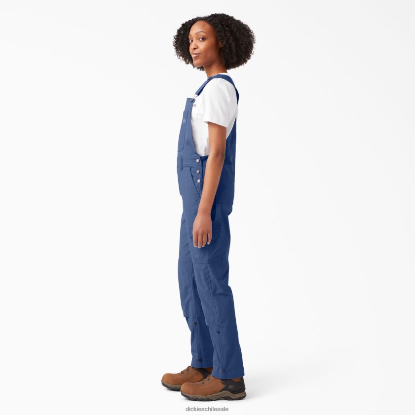 índigo retro enjuagado (rri) mujer peto refrescante ripstop Dickies vestir X4H0F1611