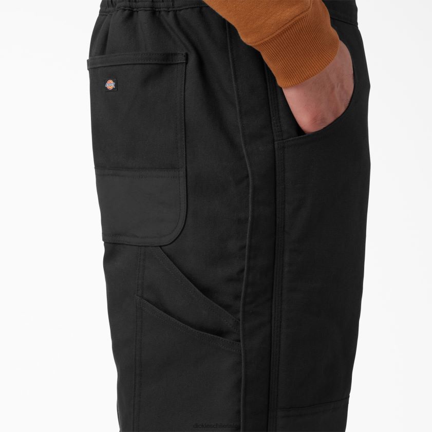 negro (negro) hombres Overol con pechera aislado Duratech Renegade Flex Dickies vestir X4H0F1440