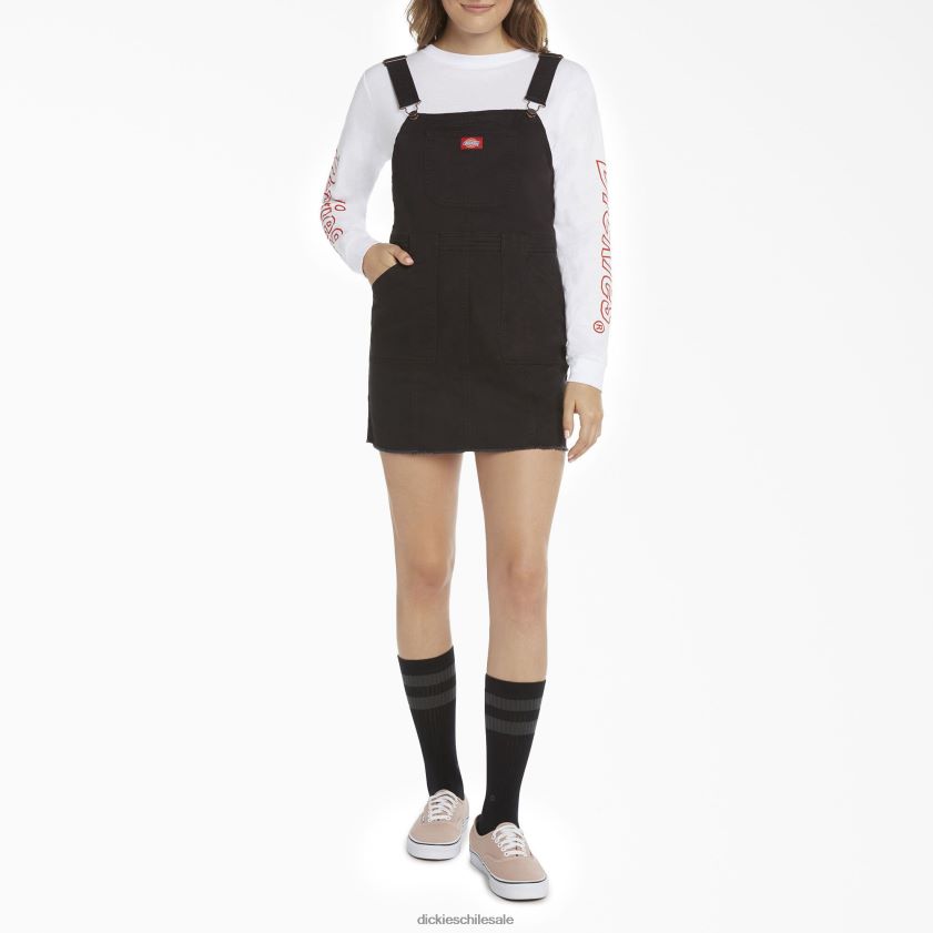 negro (negro) niños vestido de peto júnior Dickies vestir X4H0F1945