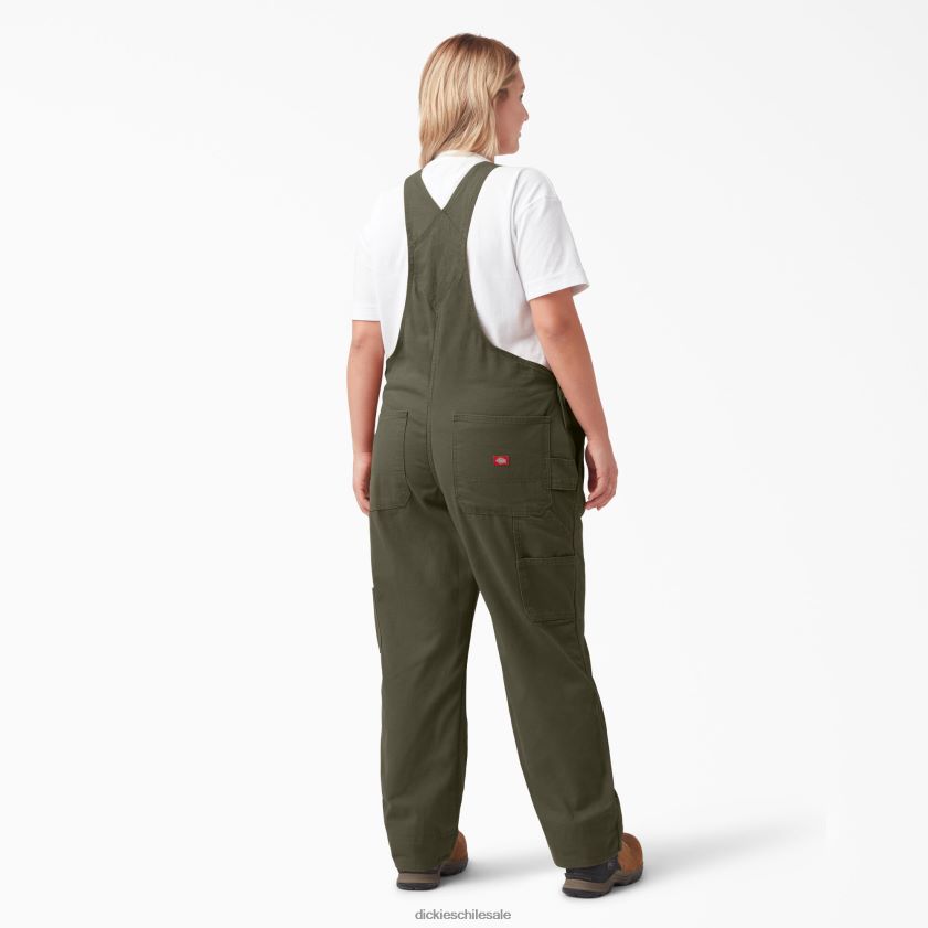 regular mujer overol con pechera de ajuste relajado Dickies vestir X4H0F1567