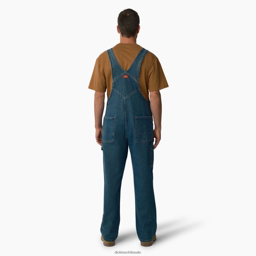 tinte de herencia medio (a1q) hombres peto añil Dickies vestir X4H0F1214