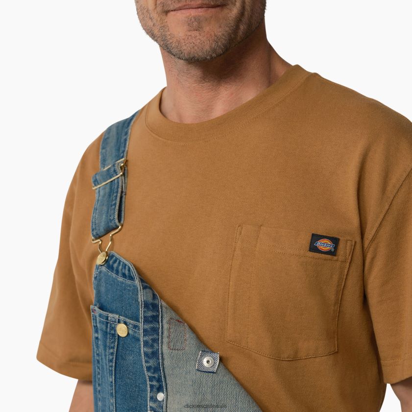 tinte de herencia medio (a1q) hombres peto añil Dickies vestir X4H0F1214