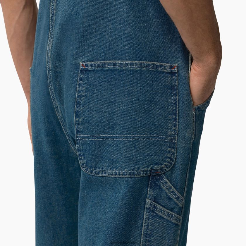 tinte de herencia medio (a1q) hombres peto añil Dickies vestir X4H0F1214