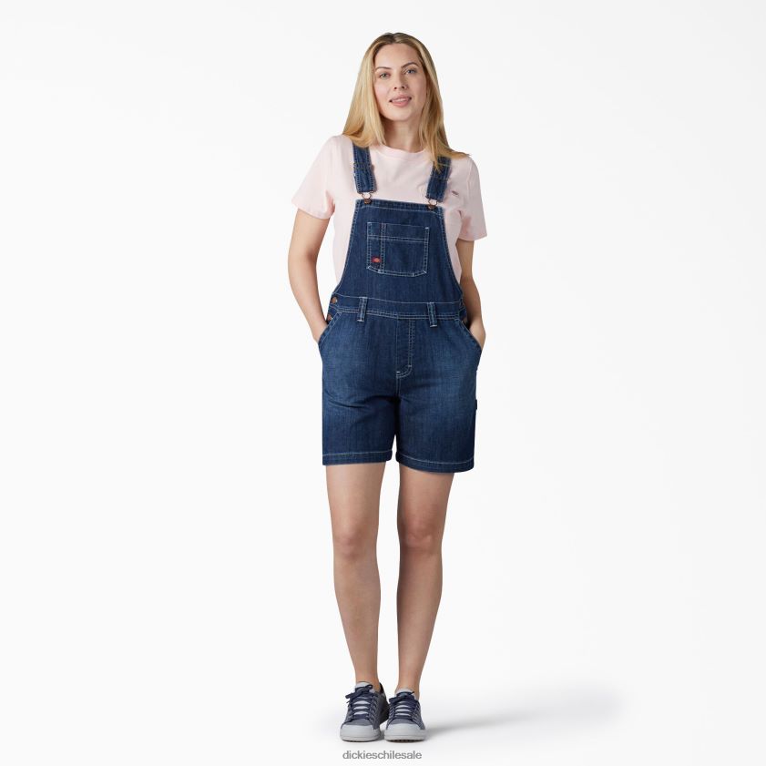 lavado de archivos (acv) mujer culotte con tirantes 7" Dickies vestir X4H0F1925