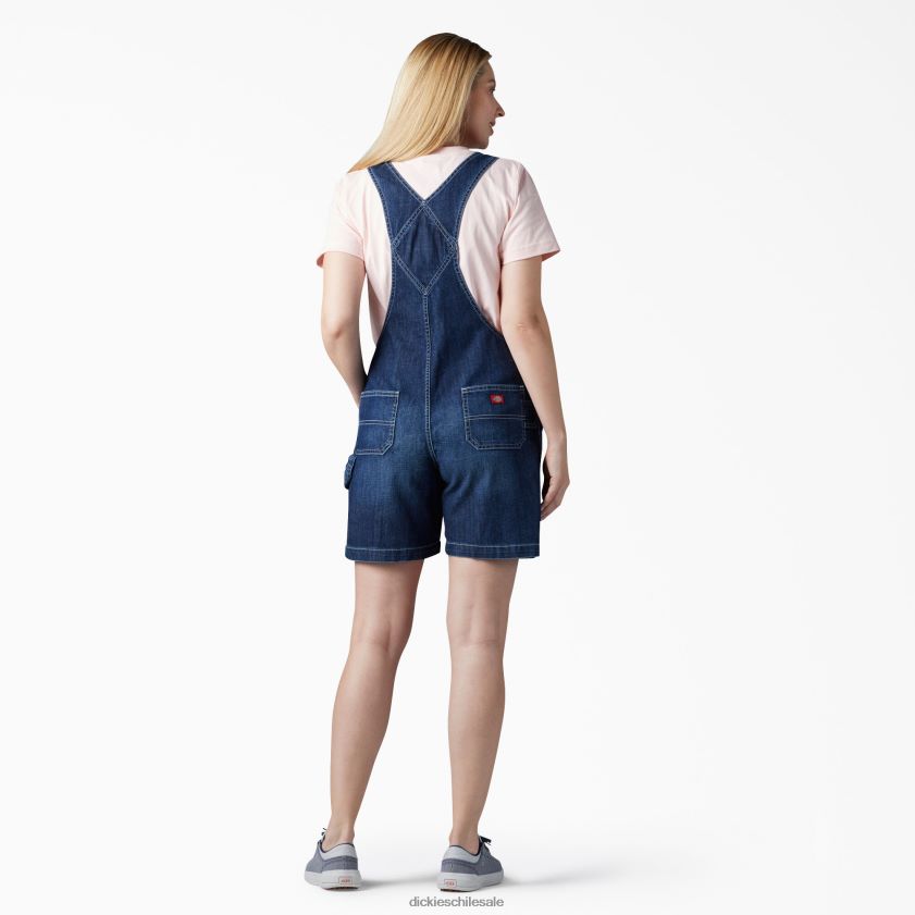 lavado de archivos (acv) mujer culotte con tirantes 7\" Dickies vestir X4H0F1925