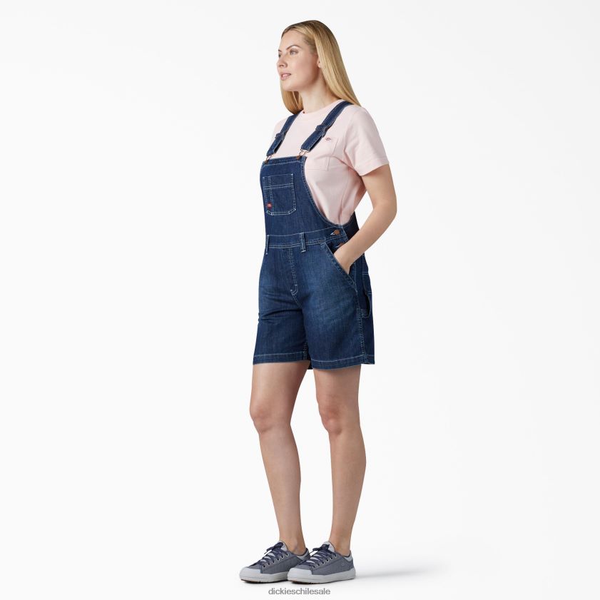 lavado de archivos (acv) mujer culotte con tirantes 7\" Dickies vestir X4H0F1925
