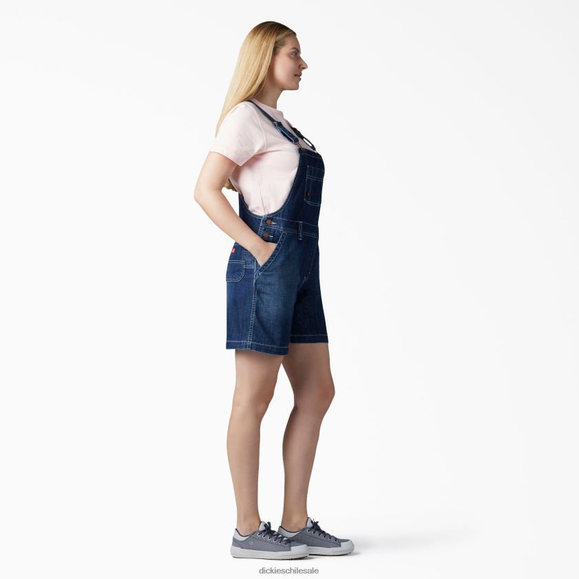 lavado de archivos (acv) mujer culotte con tirantes 7\" Dickies vestir X4H0F1925