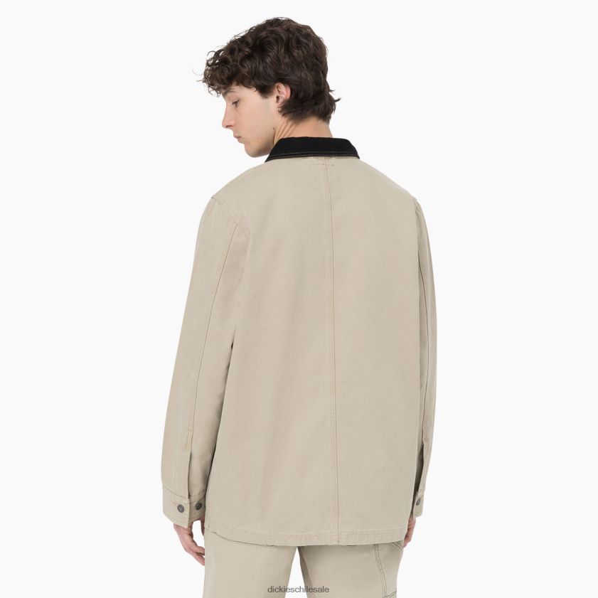 arena del desierto lavada a la piedra (sds) hombres abrigo de trabajo sin forro de pato lavado a la piedra Dickies vestir X4H0F1072